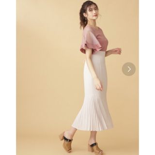 ジルバイジルスチュアート(JILL by JILLSTUART)のJILL by JILLSTUART ◇ライトシャンブレースカート(ロングスカート)