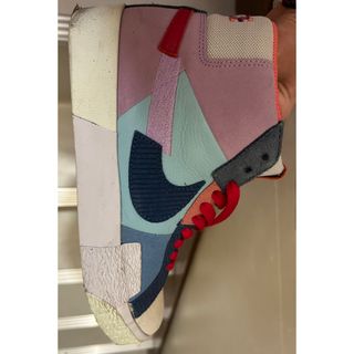 ナイキ(NIKE)の最終価格【1度使用】NIKE SBズーム ブレーザーMIDマルチカラー24cm(スニーカー)