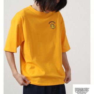 ピーナッツ(PEANUTS)の1回着用 PEANUTS ヘビーウェイト　ドロップショルダーTシャツ(Tシャツ(半袖/袖なし))