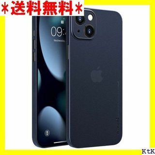 ６ memumi iPhone 13 mini対応0.3㎜ ルー 半透明 269(モバイルケース/カバー)