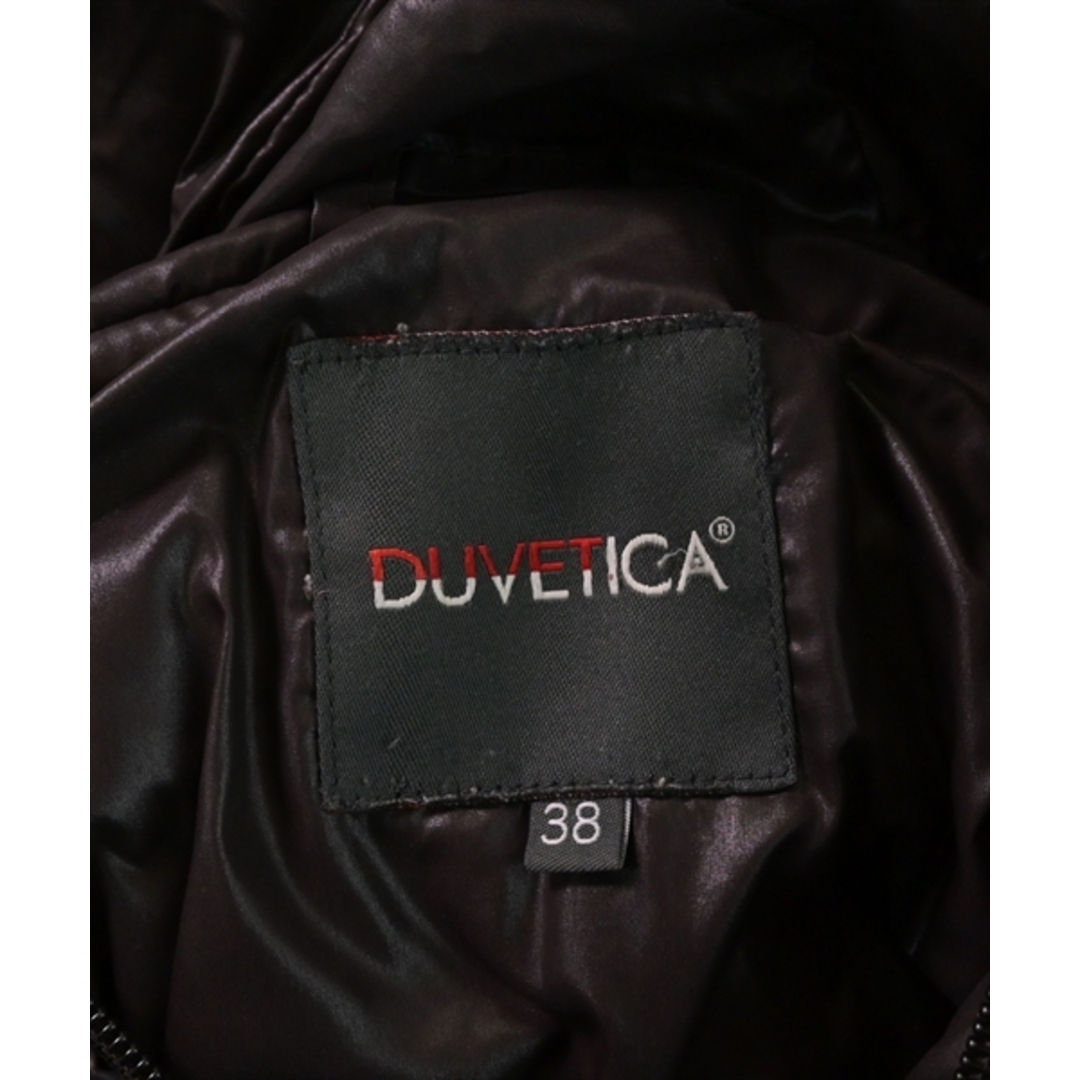 DUVETICA ダウンジャケット/ダウンベスト 38(M位) こげ茶 【古着】【中古】