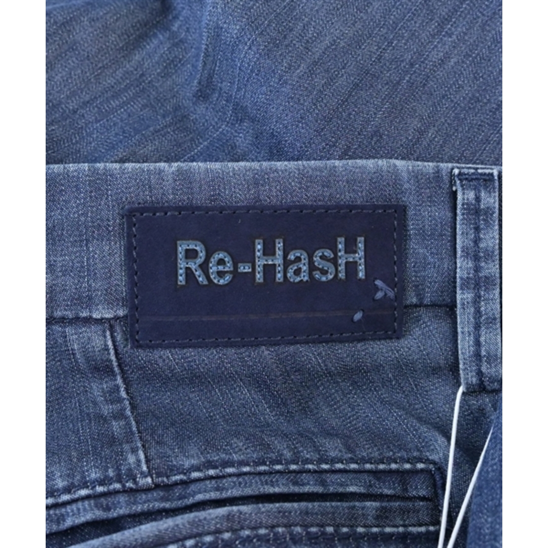 Re-HasH リハッシュ デニムパンツ 34(XL位) 紺 【古着】【中古】の通販