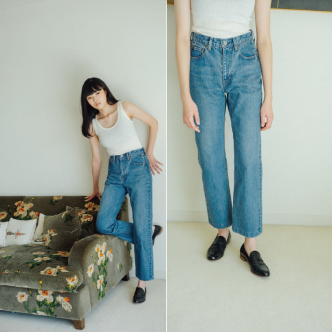 SERGE de bleu - 美品☆DODO JEAN SERGE de bleu (24) 百々千晴 デニム ...