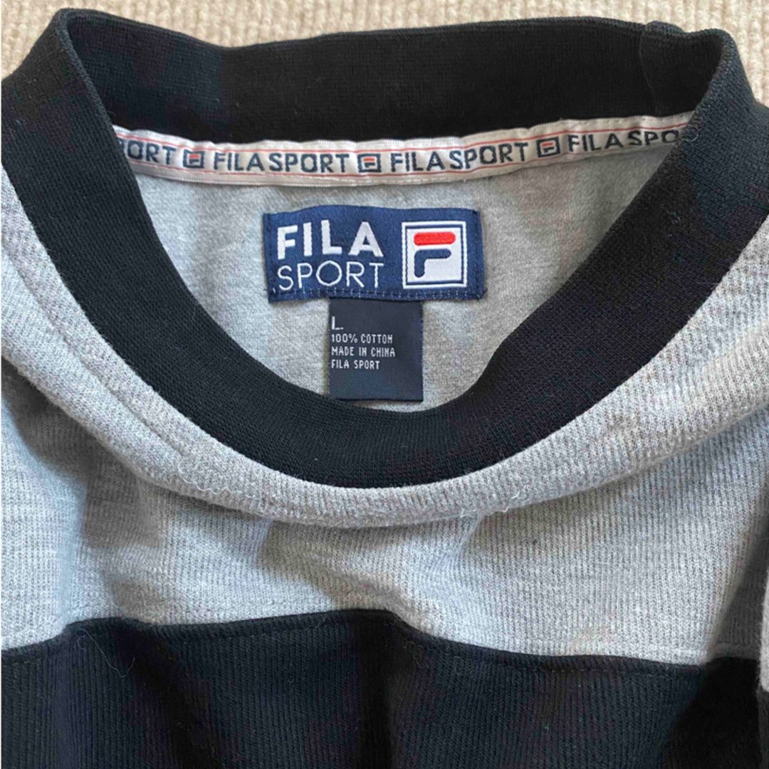 FILA(フィラ)のFILA Tシャツ　グレー メンズのトップス(Tシャツ/カットソー(半袖/袖なし))の商品写真