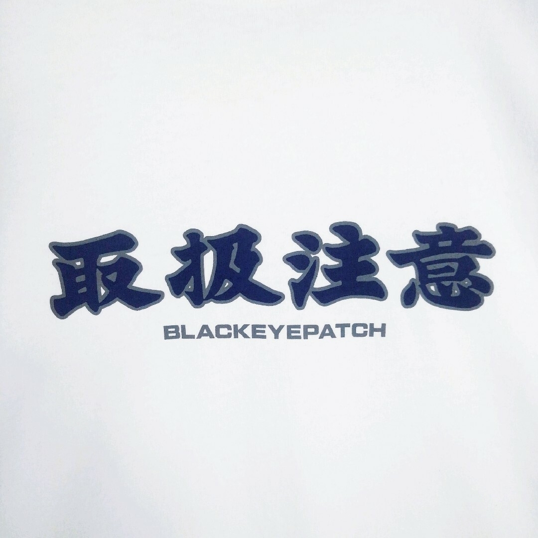 《BLACK EYE PATCH(ブラックアイパッチ)》取扱注意　Tシャツ