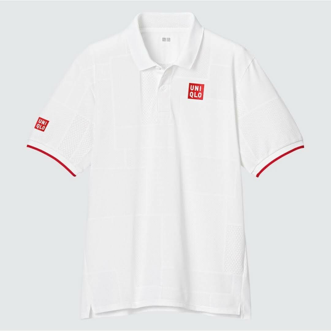 UNIQLO(ユニクロ)の【錦織圭カムバック特価・新品】UNIQLO 錦織圭着用モデル Mサイズ スポーツ/アウトドアのテニス(ウェア)の商品写真