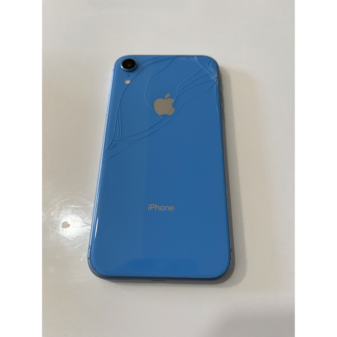Apple(アップル)のApple iPhone XR Blue スマホ/家電/カメラのスマートフォン/携帯電話(スマートフォン本体)の商品写真