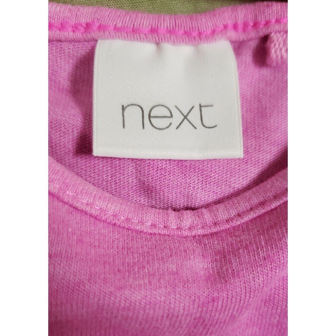 NEXT(ネクスト)のNEXT　ノースリーブ　シャツ キッズ/ベビー/マタニティのキッズ服女の子用(90cm~)(Tシャツ/カットソー)の商品写真