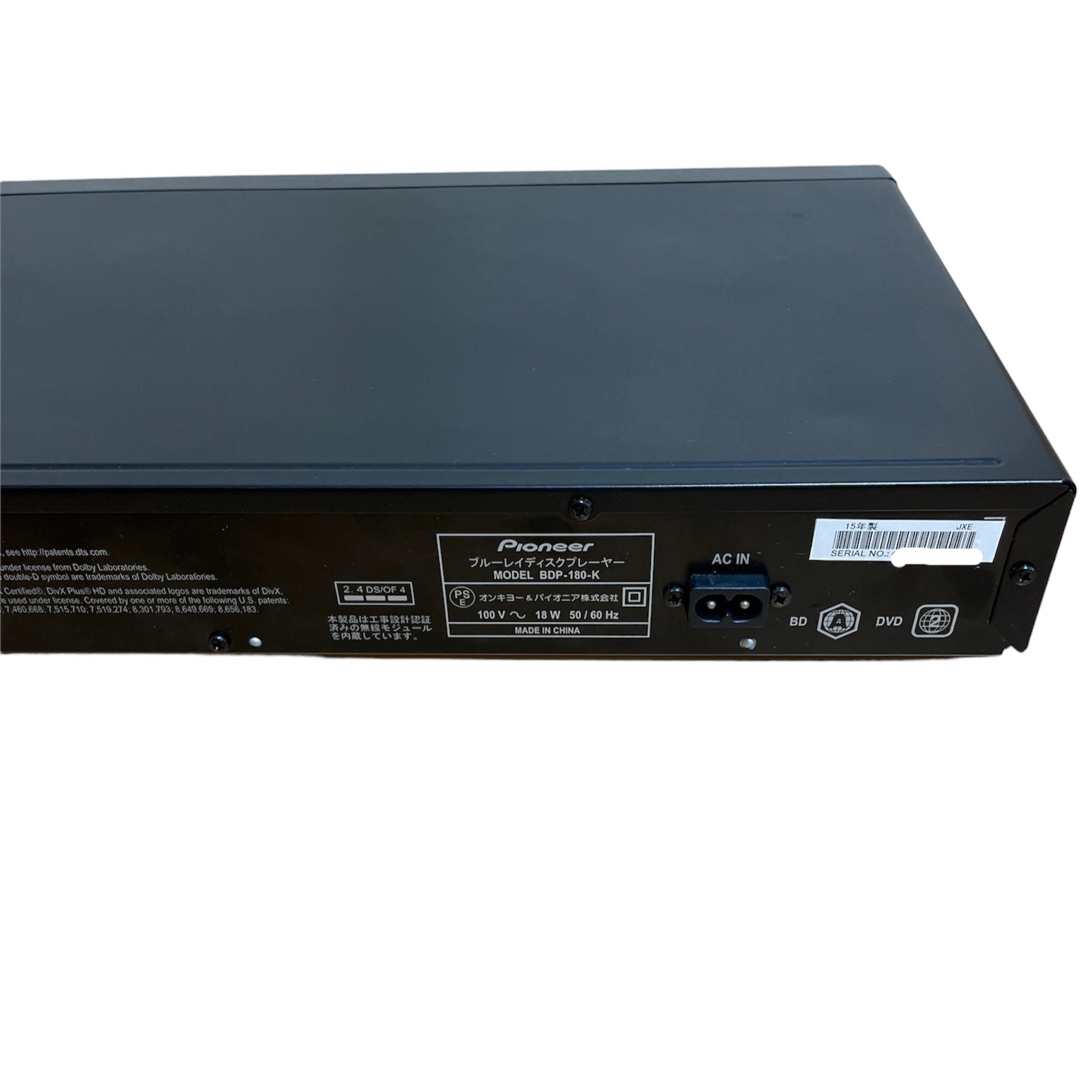 Pioneer ブルーレイプレイヤー BDP-180-K | az-dachundholzbau.de