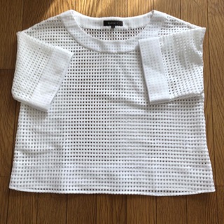 白トップス(Tシャツ(半袖/袖なし))