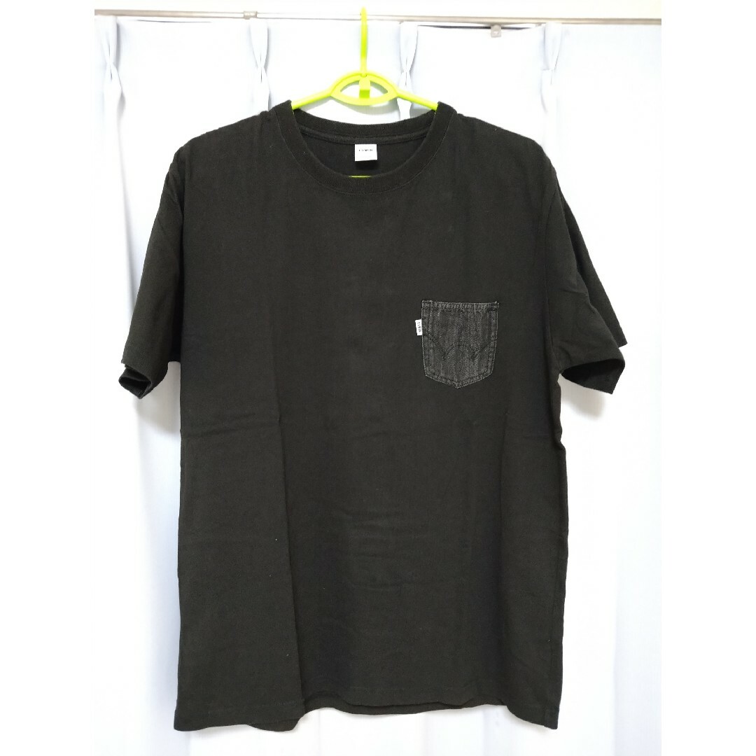 EDWIN(エドウィン)のエドウィン　Tシャツ　黒　L メンズのトップス(Tシャツ/カットソー(半袖/袖なし))の商品写真