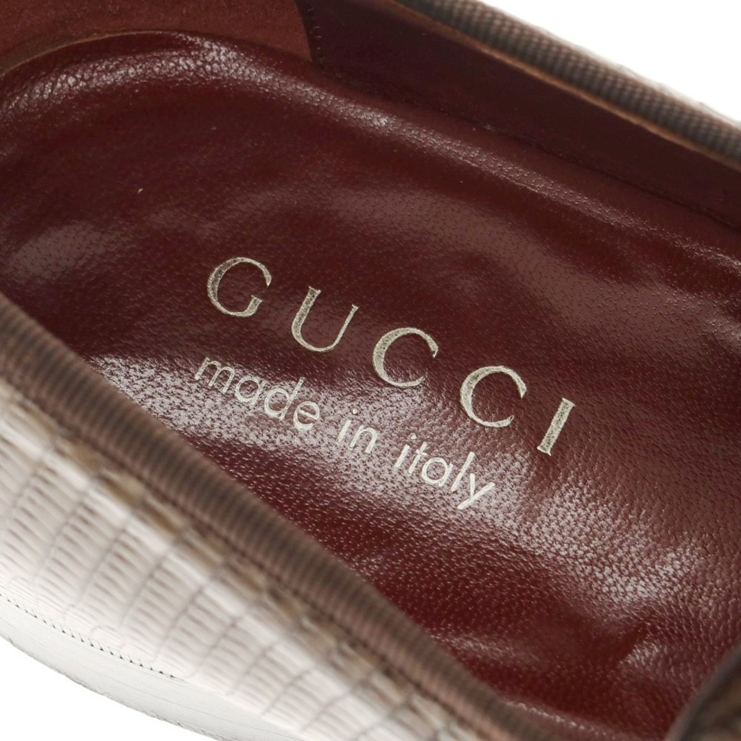 Gucci   中古グッチ GUCCI リザード ストラップローファー