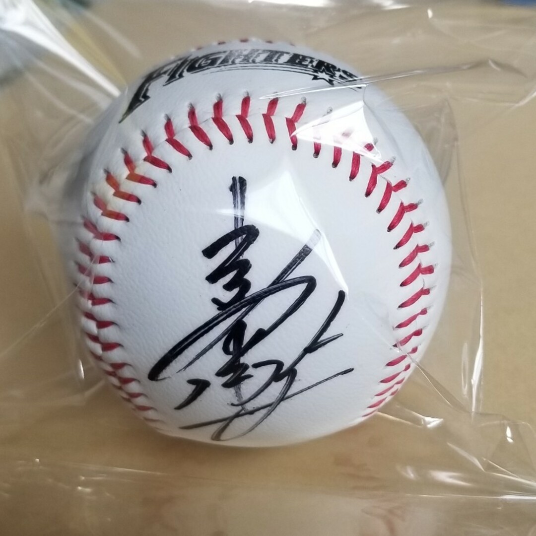 ☆昭和レトロ)☆4選手直筆サインボール阪急ブーマー☆日本ハムクルーズ他 北海道日本ハムファイターズ時代西川遥輝選手直筆サインボール