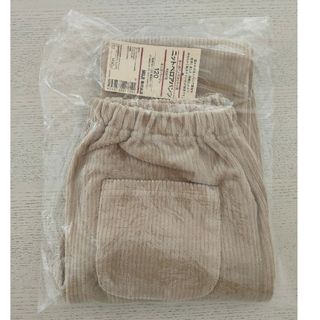 ムジルシリョウヒン(MUJI (無印良品))のニットベロアパンツ　子供服　120(パンツ/スパッツ)