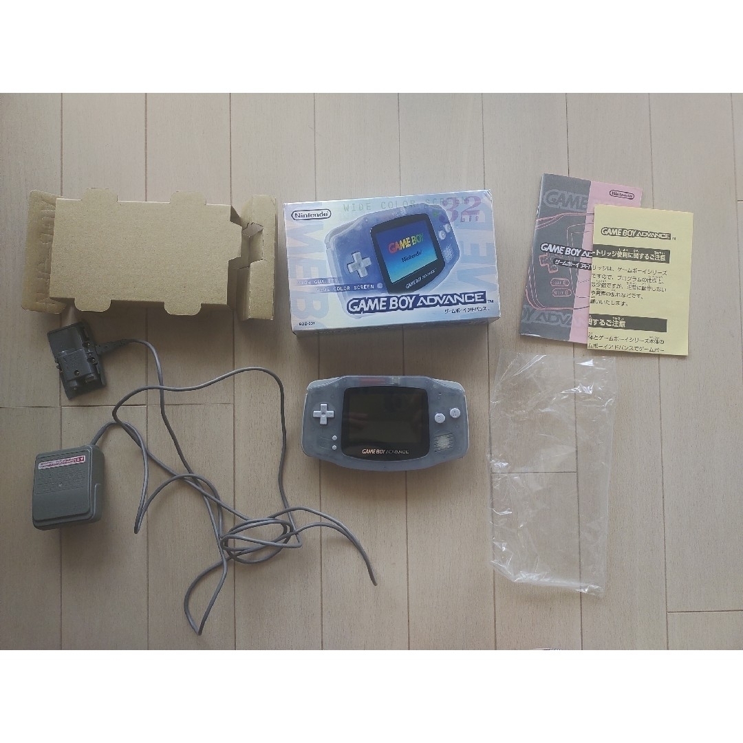 動作確認済みゲームボーイアドバンス ミルキーブルー 箱保証書付き 動作確認済みゲームボーイアドバンス ミルキーブルー 箱保証書付き