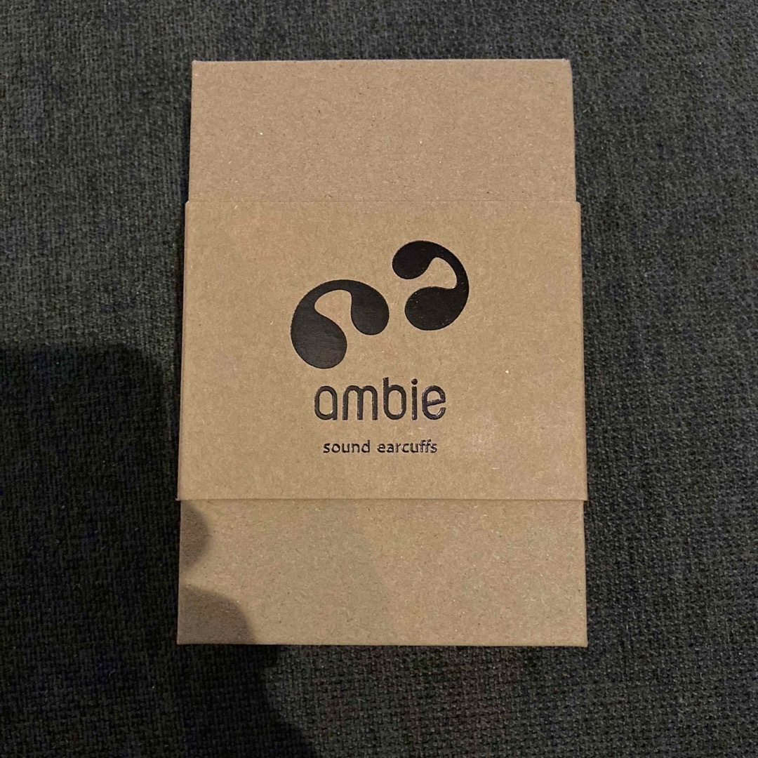 美品 国内正規品 ambie / AM-TW01 サウンド ブラック