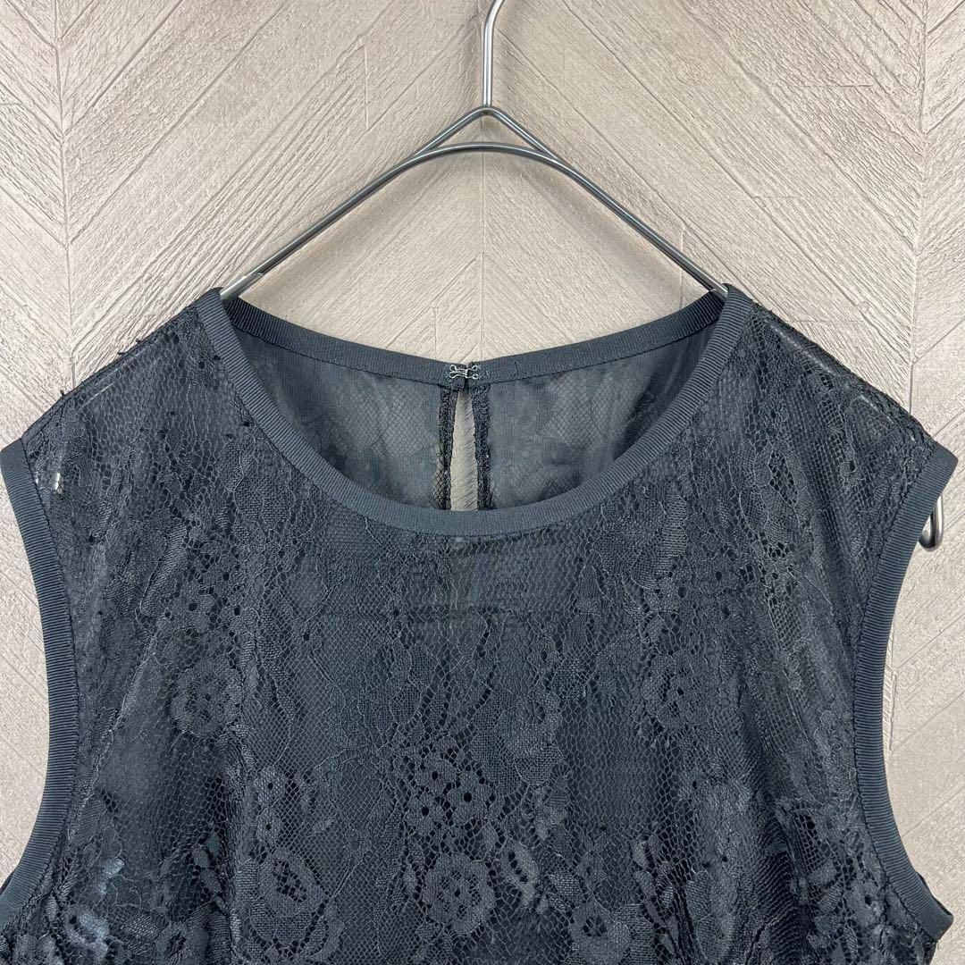 美品◇JILL STUART◇ドレスワンピース黒 総レース刺繍 最高級フォーマル