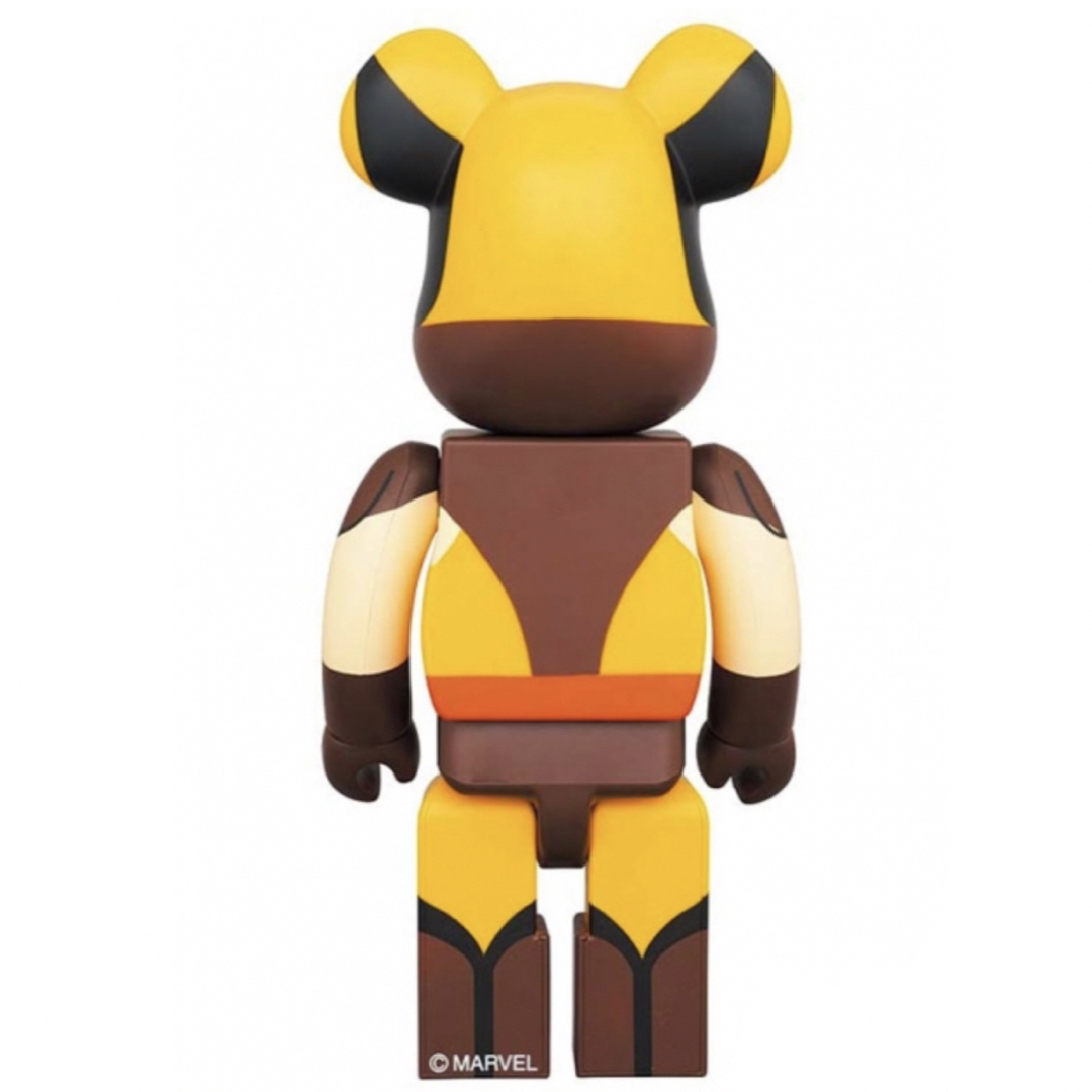 MEDICOM TOY - BE@RBRICK WOLVERINE BROWN Ver. 100%&400%の MEDICOM TOY - BE@RBRICK WOLVERINE BROWN Ver. 100%&400%の