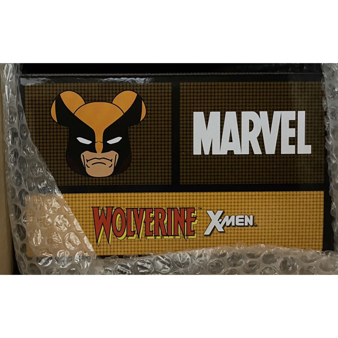 MEDICOM TOY - BE@RBRICK WOLVERINE BROWN Ver. 100%&400%の MEDICOM TOY - BE@RBRICK WOLVERINE BROWN Ver. 100%&400%の