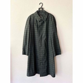 ヴィンテージ　VAN JACKET 裏地チェックコート　Sサイズ　昭和レトロ