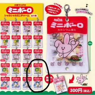 ミニボーロ シャカシャカミニチャーム☆新品未使用☆ガチャ☆カプセルトイ(その他)