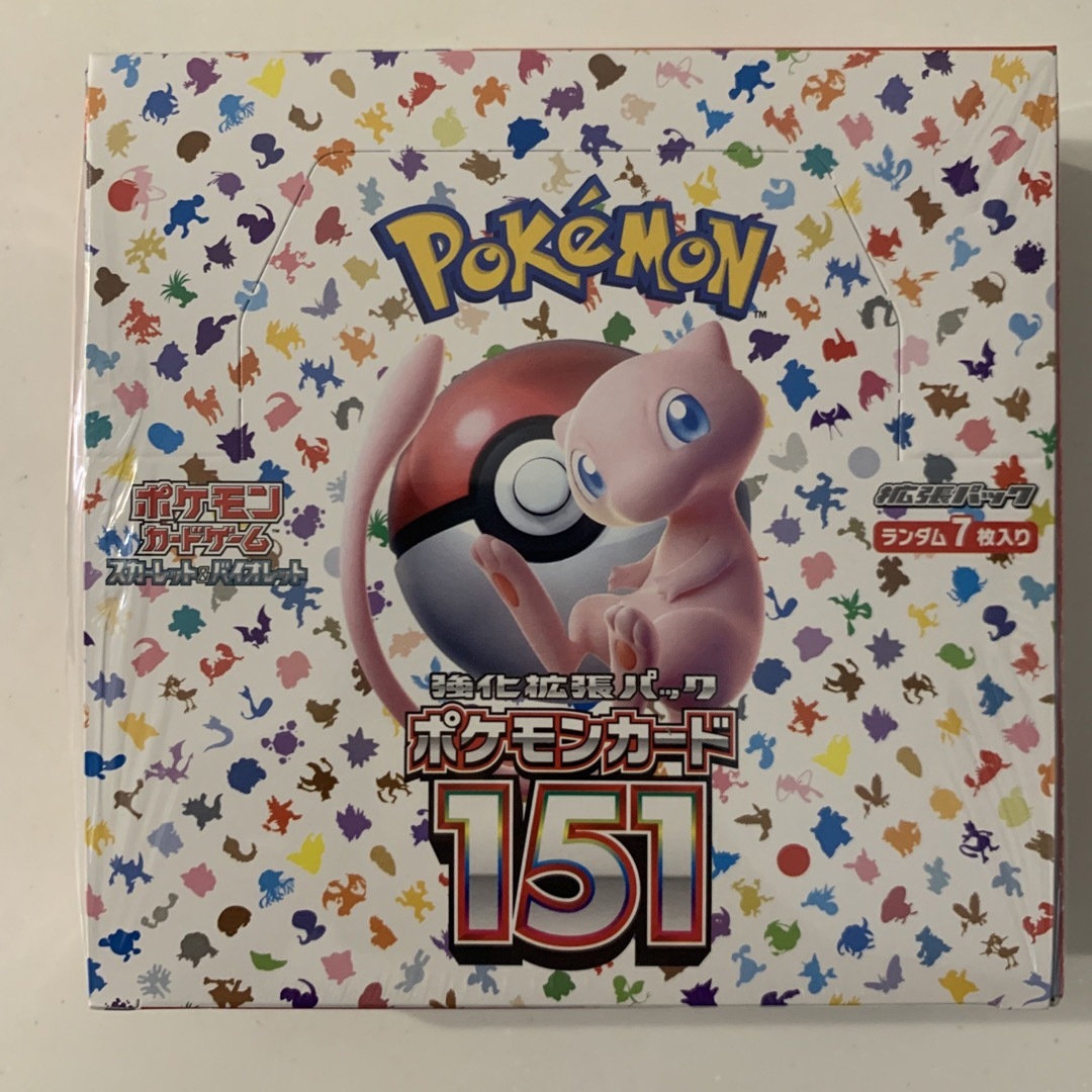 ポケモンカード151 1box 完全未開封 シュリンク付き-