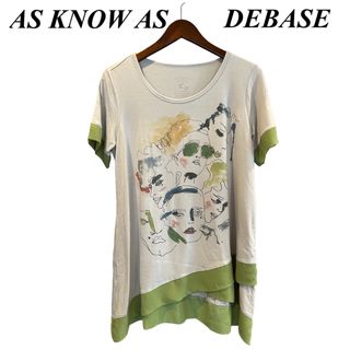 アズノゥアズドゥバズ(as know as de base)のAS KNOW AS DEBASE  フリーサイズ(チュニック)