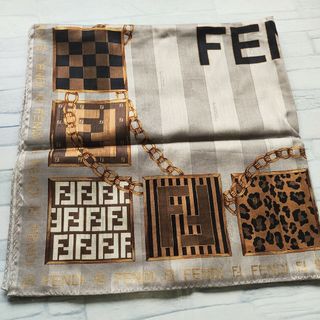 フェンディ(FENDI)のフェンディ大判ハンカチーフ★新品(バンダナ/スカーフ)