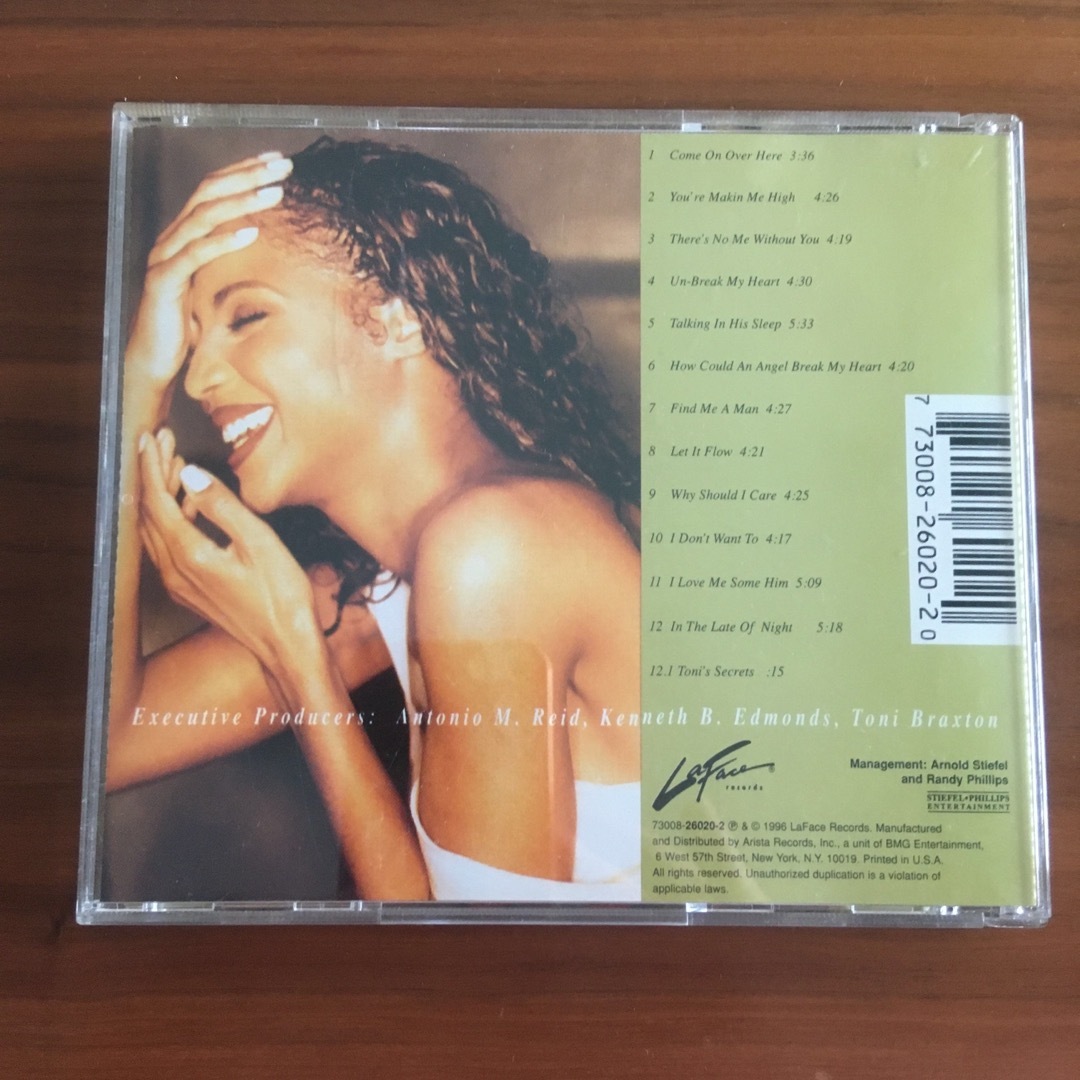 Tony Braxton Secrets エンタメ/ホビーのCD(R&B/ソウル)の商品写真