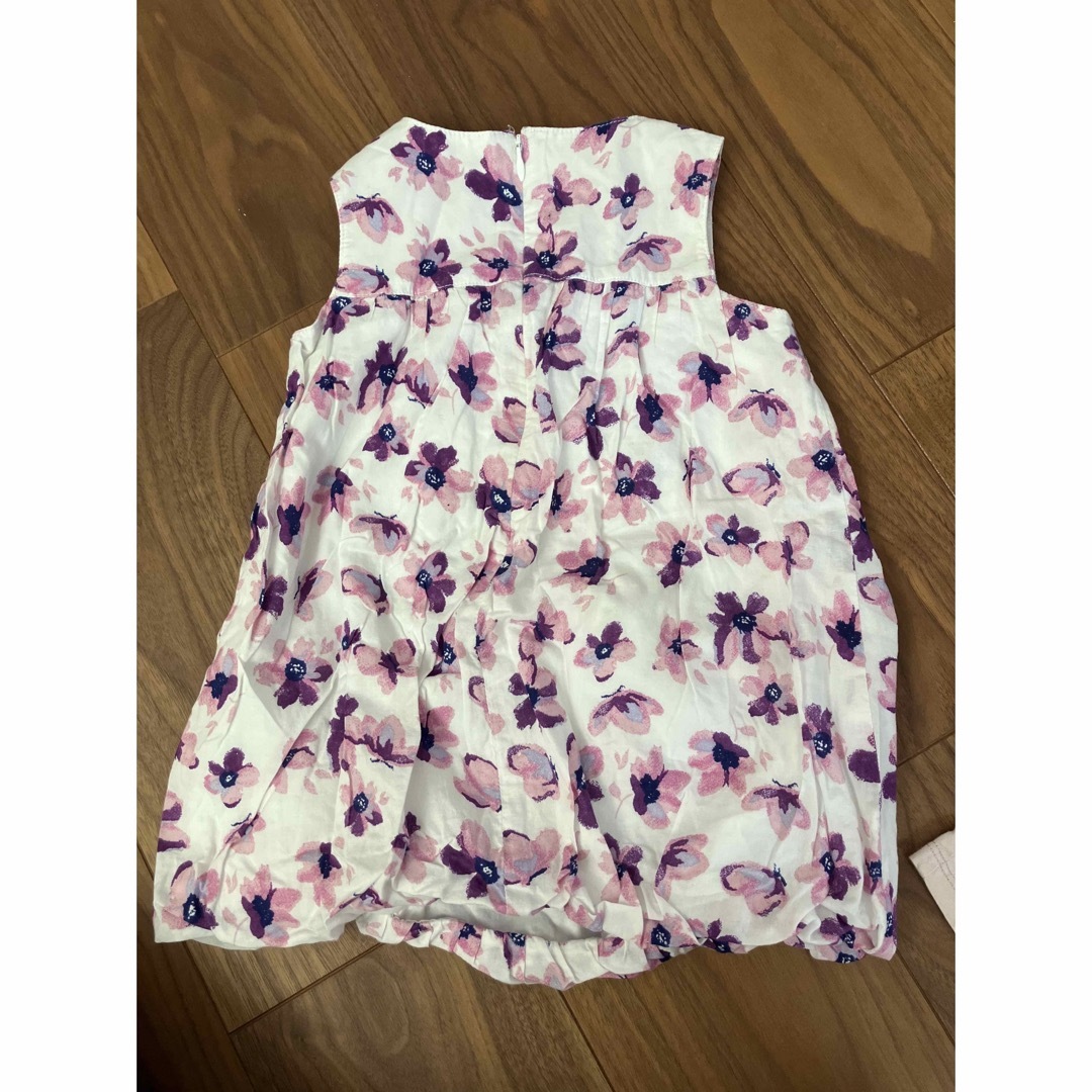 BeBe(ベベ)のbebeワンピース　ジルスチュアートノースリーブ キッズ/ベビー/マタニティのキッズ服女の子用(90cm~)(ワンピース)の商品写真