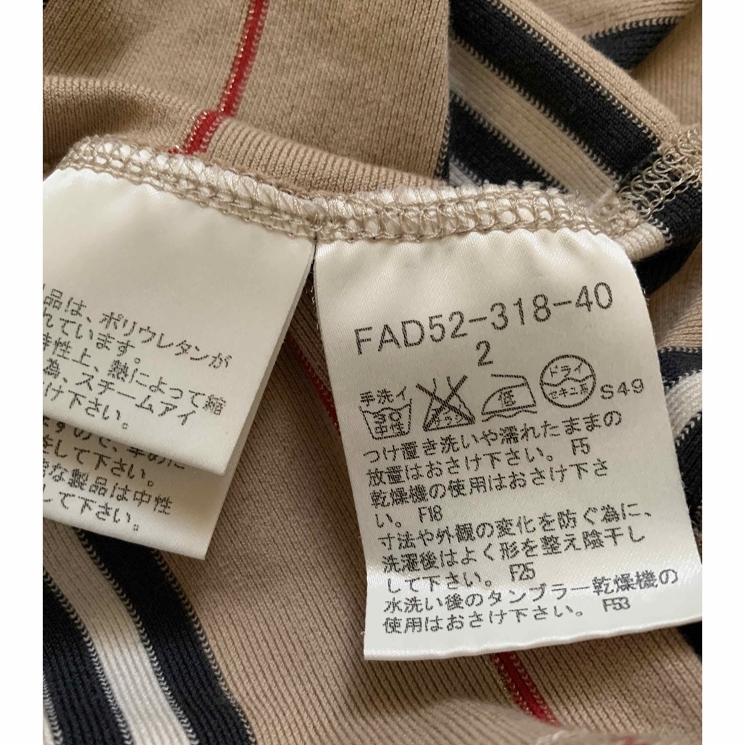 BURBERRY(バーバリー)のバーバリー 半袖カットソー レディースのトップス(カットソー(半袖/袖なし))の商品写真