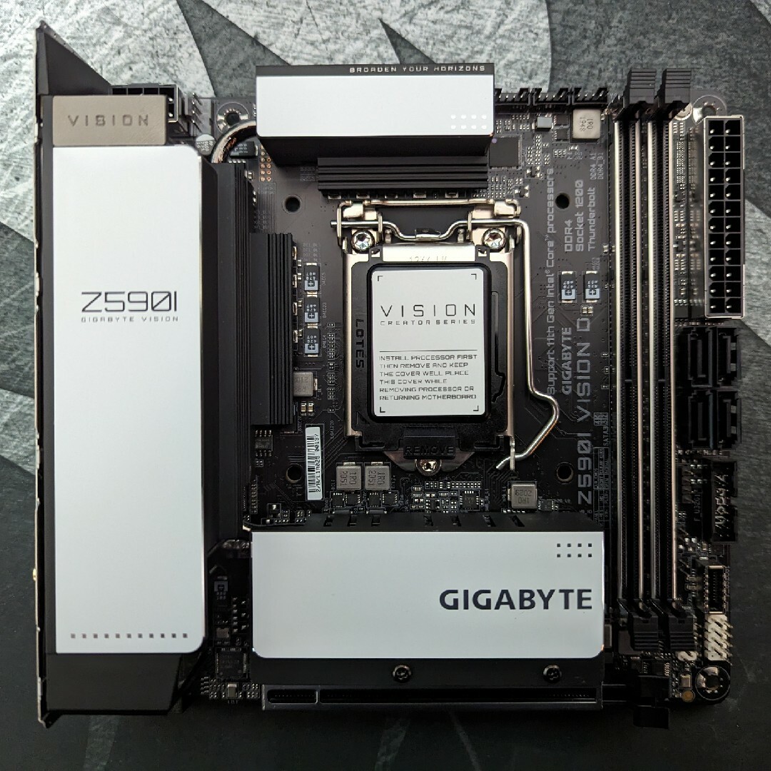 23000円 GIGABYTE｜ギガバイト マザーボード Z590I D VISION