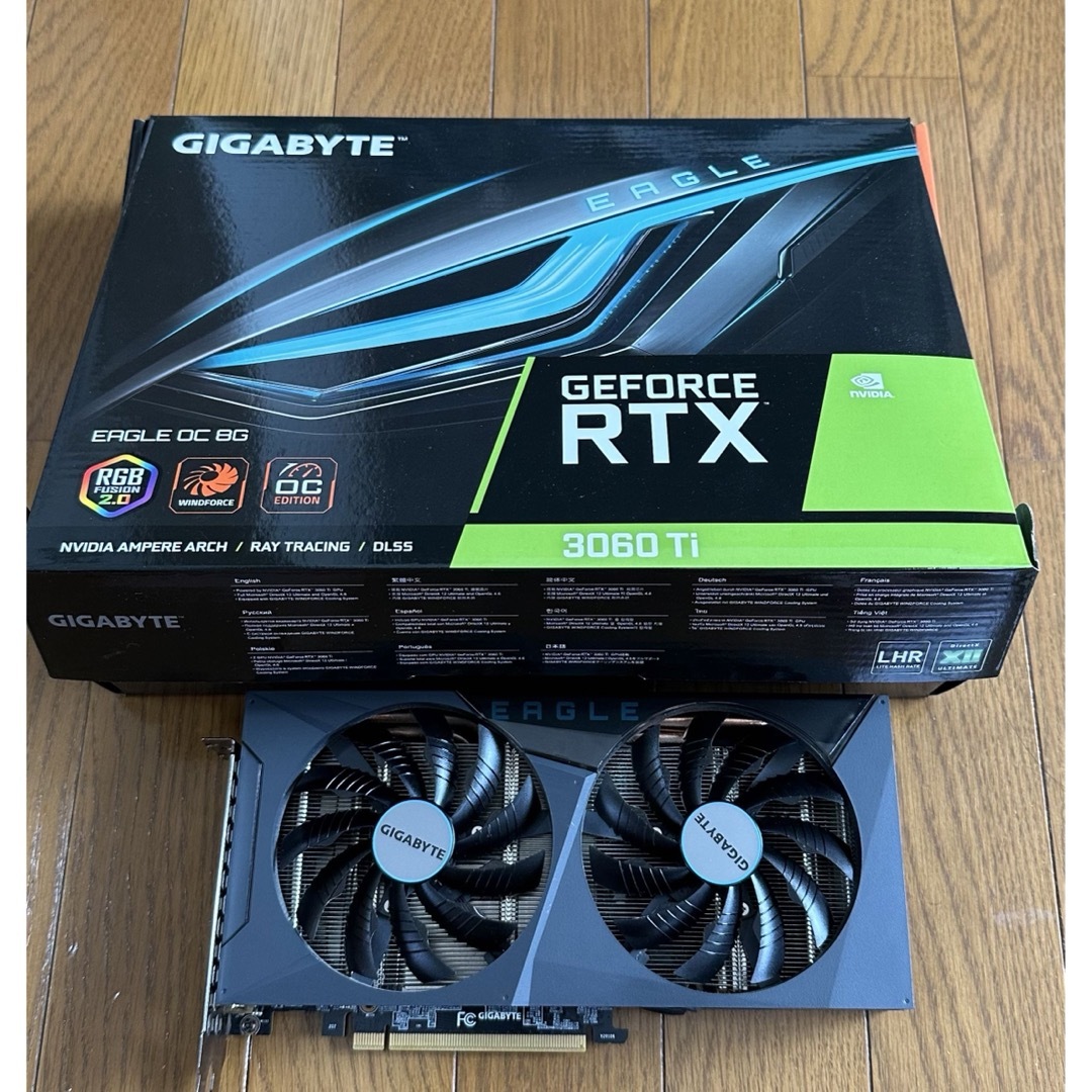 GIGABYTE GEFORCE RTX 3060 Ti 8GPC/タブレット