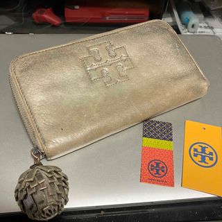 Tory Burch トリーバーチ タッセル フリンジ付き 二つ折り財布