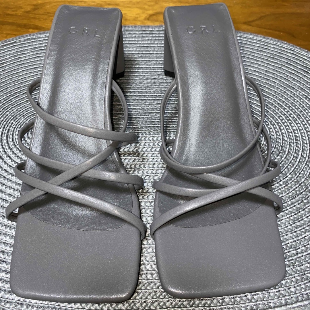 GRL(グレイル)のGRL グレイル　サンダルセット　新品未使用　サイズ22.5 レディースの靴/シューズ(サンダル)の商品写真
