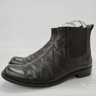 アーツアンドサイエンス(ARTS&SCIENCE)のARTS&SCIENCE Men's Chelsea Boots チェルシーブーツ サイズ26 1/2 ブーツ ブラウン #77 choco メンズ アーツ&サイエンス【中古】3-0619G◎(ブーツ)