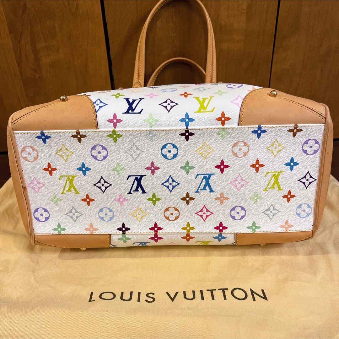 ☆LOUIS VUITTON☆モノグラム マルチカラー クラウディア ホワイト ...