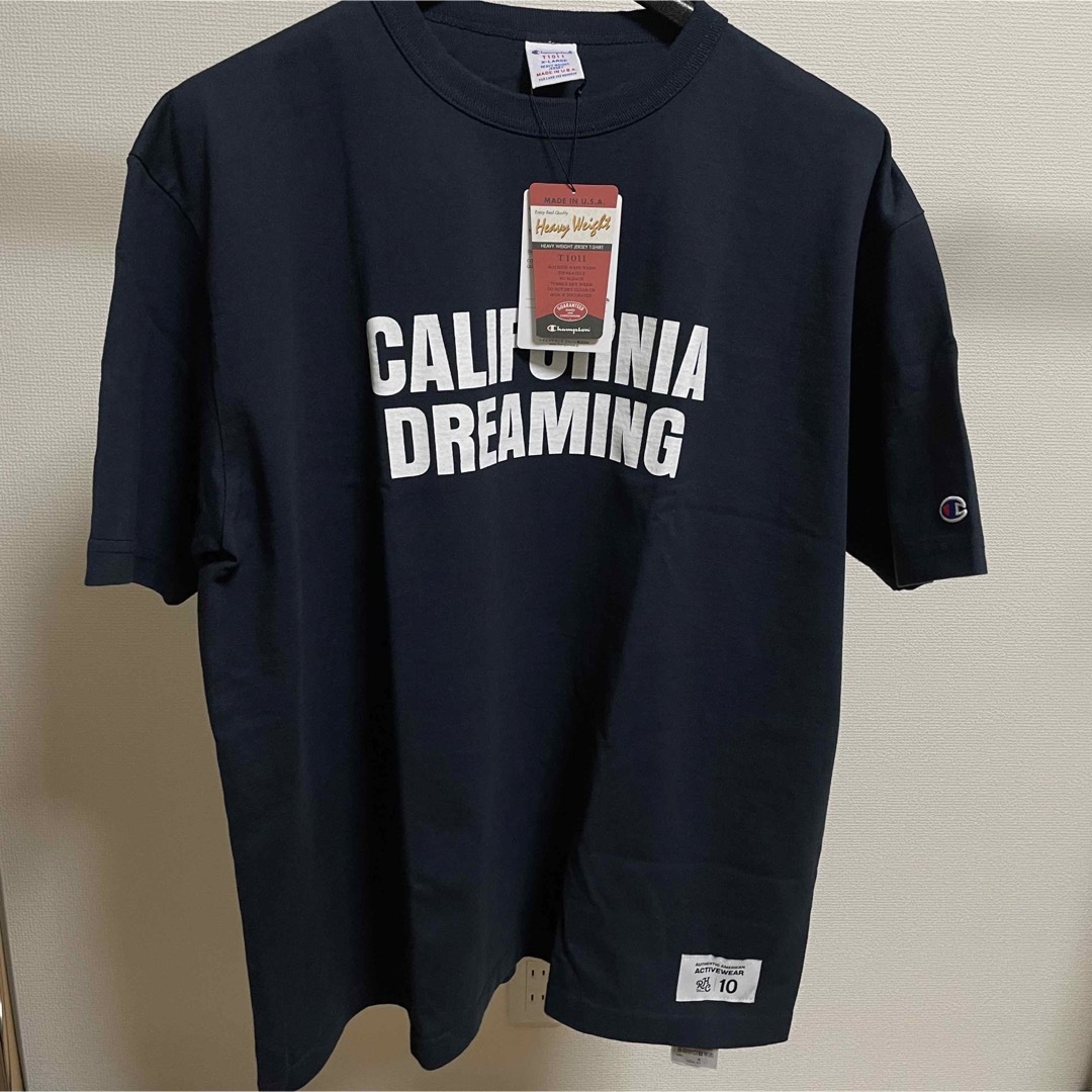 RHC × Champion Made in USA Tee【XL】Tシャツ 紺