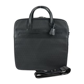 ダンヒル(Dunhill)のDunhill ダンヒル WINDSOR ウィンザー 24 HOURS BAG ビジネスバッグ L3K725A PVC レザー  ブラック   2WAY ショルダーバッグ 【本物保証】(ビジネスバッグ)