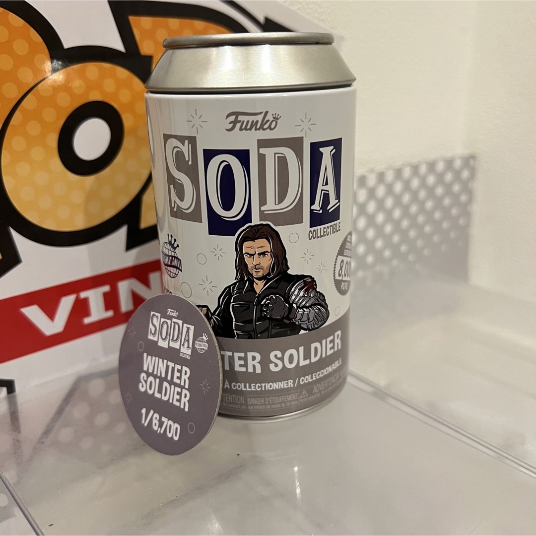 MARVEL(マーベル)のFUNKO POP!  SODA キャプテンアメリカ　ウィンターソルジャー エンタメ/ホビーのフィギュア(アメコミ)の商品写真