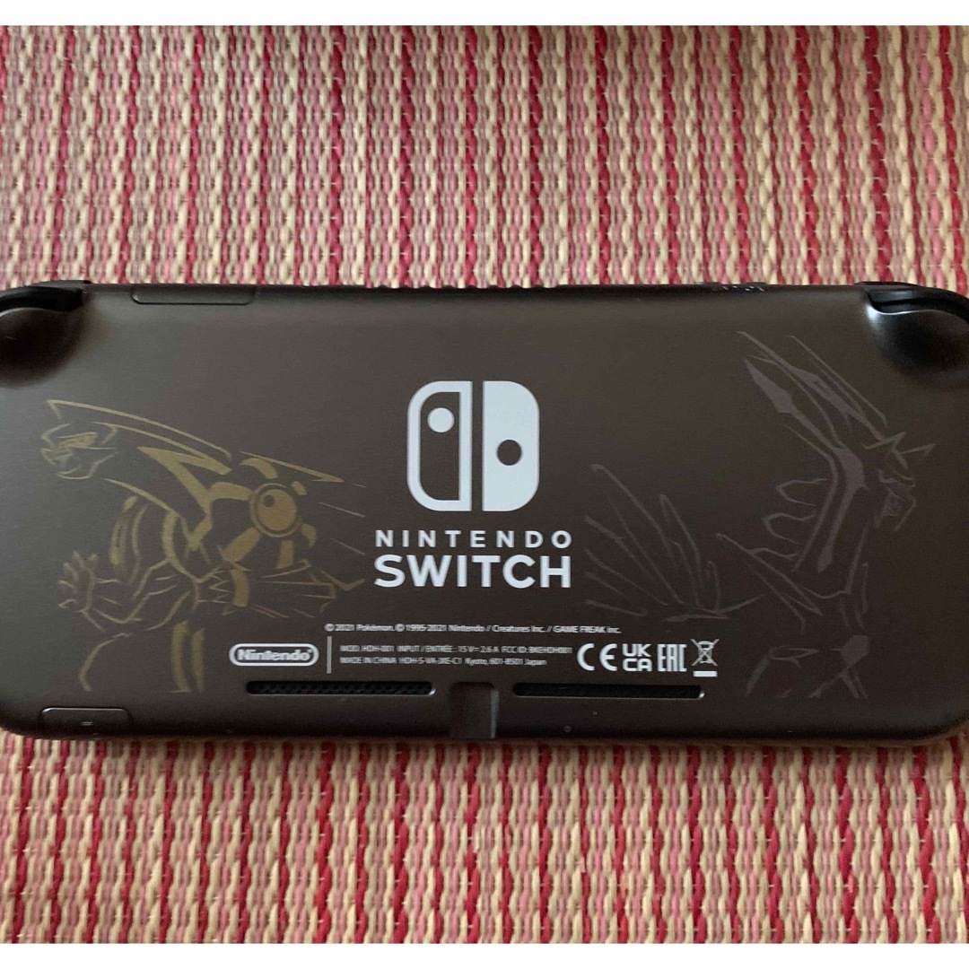 Nintendo Switch(ニンテンドースイッチ)の任天堂 Nintendo Switch Lite ディアルガ・パルキア おまけ付 エンタメ/ホビーのゲームソフト/ゲーム機本体(家庭用ゲーム機本体)の商品写真