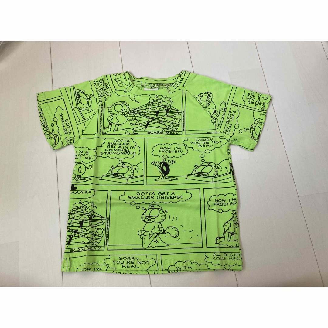 上下セット　セットアップ　夏服　100 キッズ/ベビー/マタニティのキッズ服男の子用(90cm~)(Tシャツ/カットソー)の商品写真