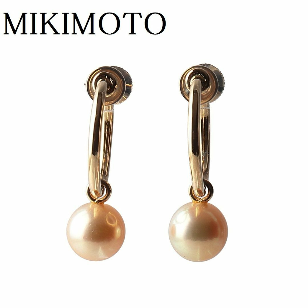 MIKIMOTO ミキモト パールイヤリング 7.3mm k18-