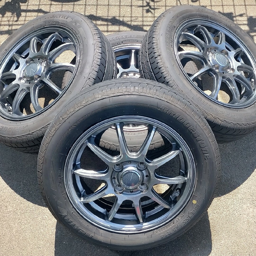 中古ホイール、タイヤ四本セット、軽自動車の通販 by a412185's shop