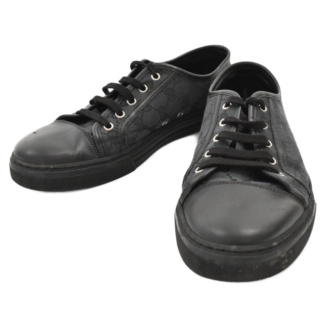 好評在庫あ ヤフオク! - GUCCI グッチ ローカットスニーカー BLK