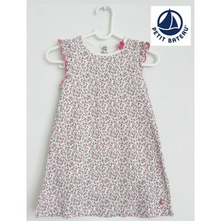 プチバトー(PETIT BATEAU)の新品未使用　PETIT BATEAU 小花柄ワンピース(ワンピース)