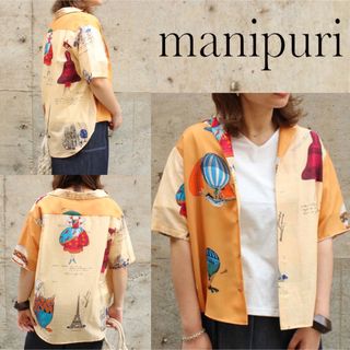 マニプリ(manipuri)のmanipuri アロハシャツ オープンカラーシャツ フリーサイズ(シャツ/ブラウス(半袖/袖なし))