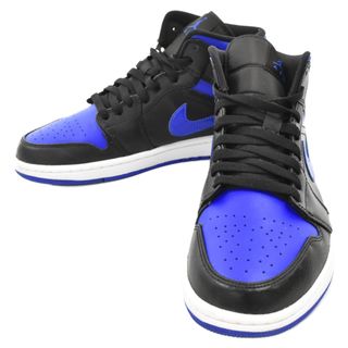 NIKE ナイキ AIR JORDAN1 MID 554724-068 エアジョーダン1 ミッドカットスニーカー US8/26cm ブラック