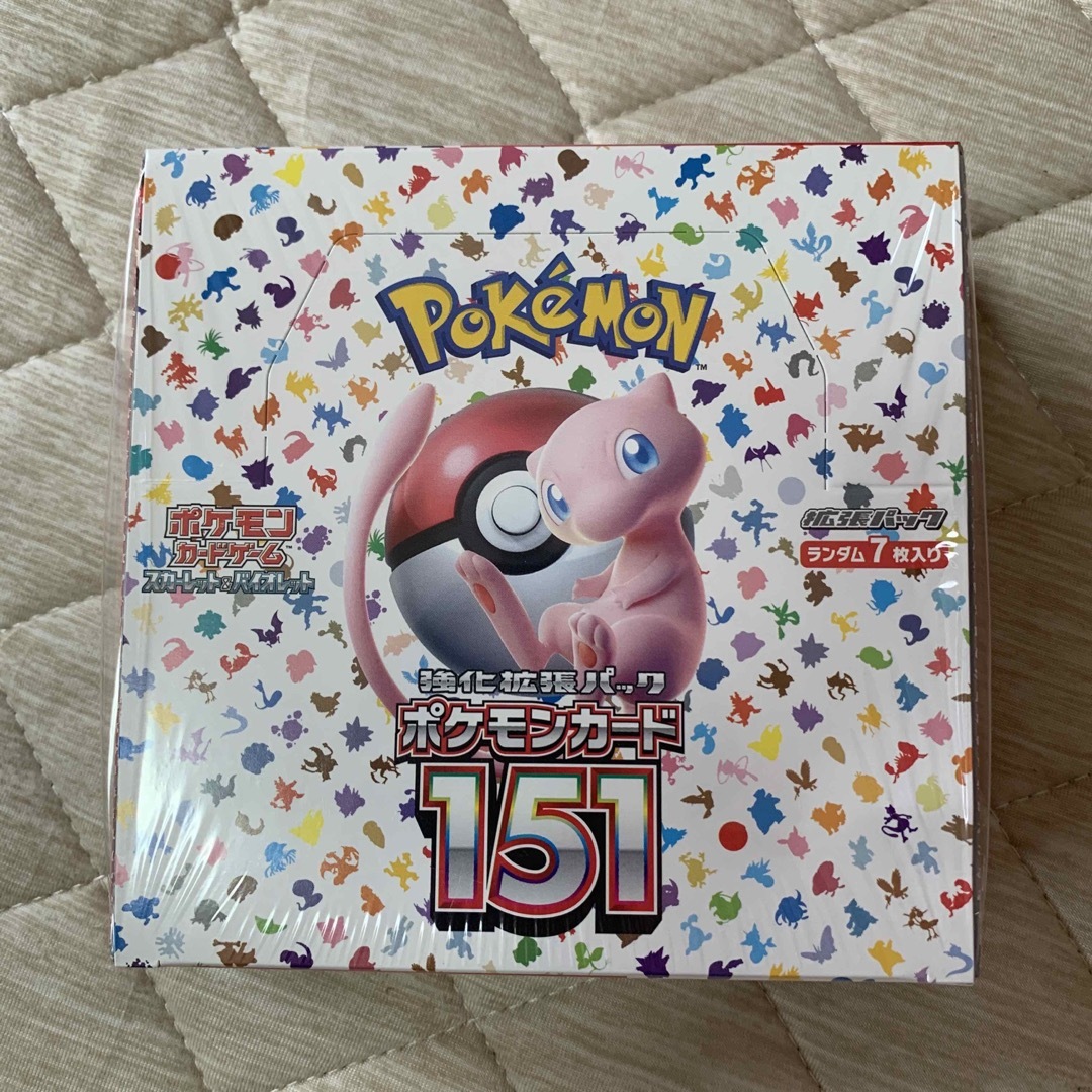 ポケモンカード151 BOX ×1 シュリンク付き 人気満点 エンタメ/ホビー
