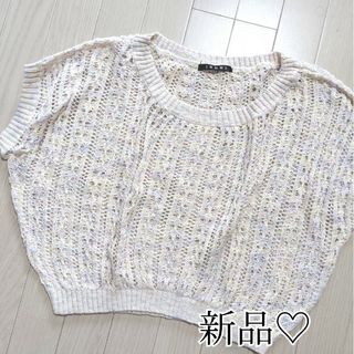 イング(INGNI)の【タグ付新品】INGNI　ミックスカラーサマーニット♡(ニット/セーター)